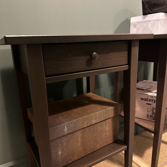 IKEA hemnes side tables x 2 grey price for 1 - Picture 2 of 7